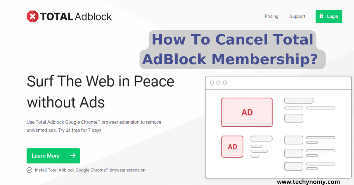 How To Cancel Total AdBlock Membership?