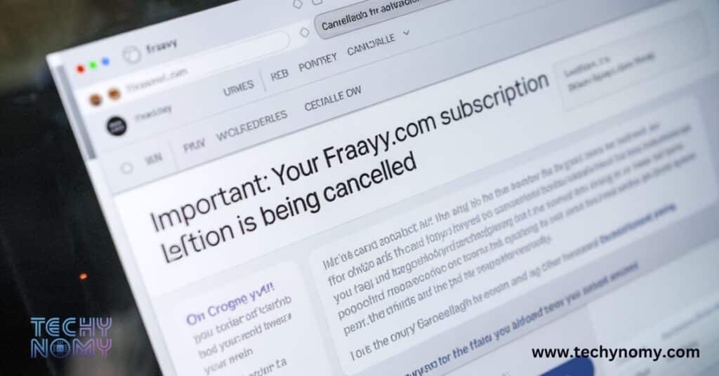 How to cancel Faavy membership- image 3