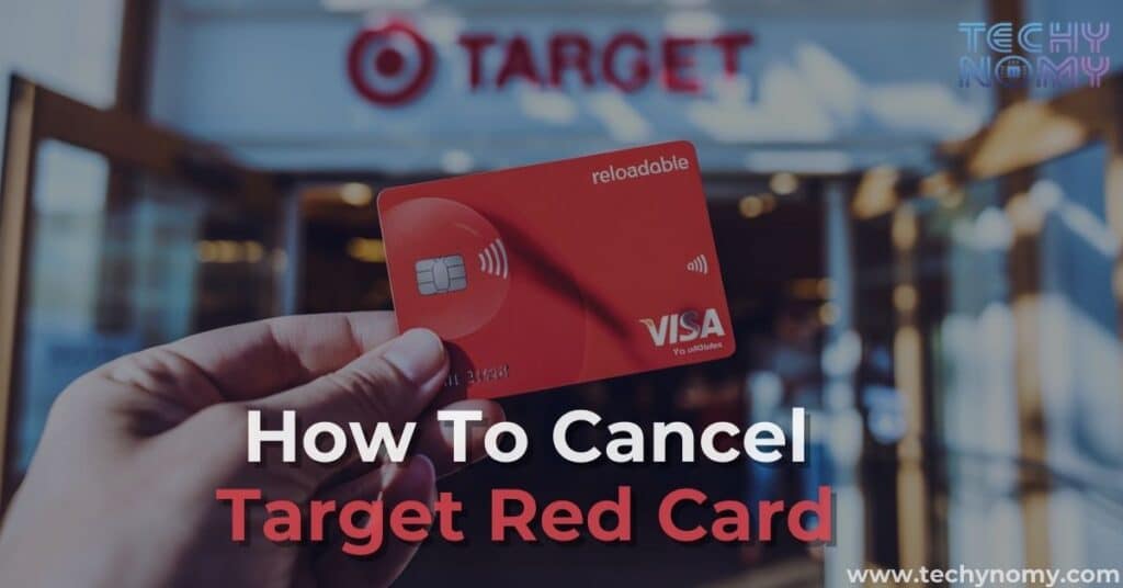 How To Cancel Target Red Card